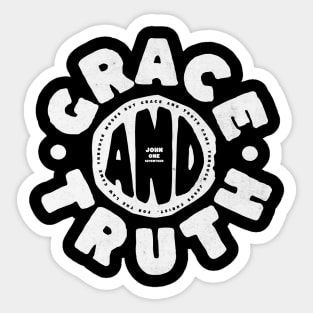 Grace & Truth Sticker